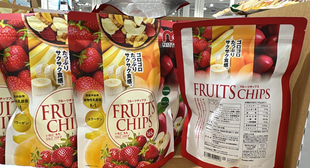 日本Costco 本週特價  NITTO 綜合水果脆片 165g 
