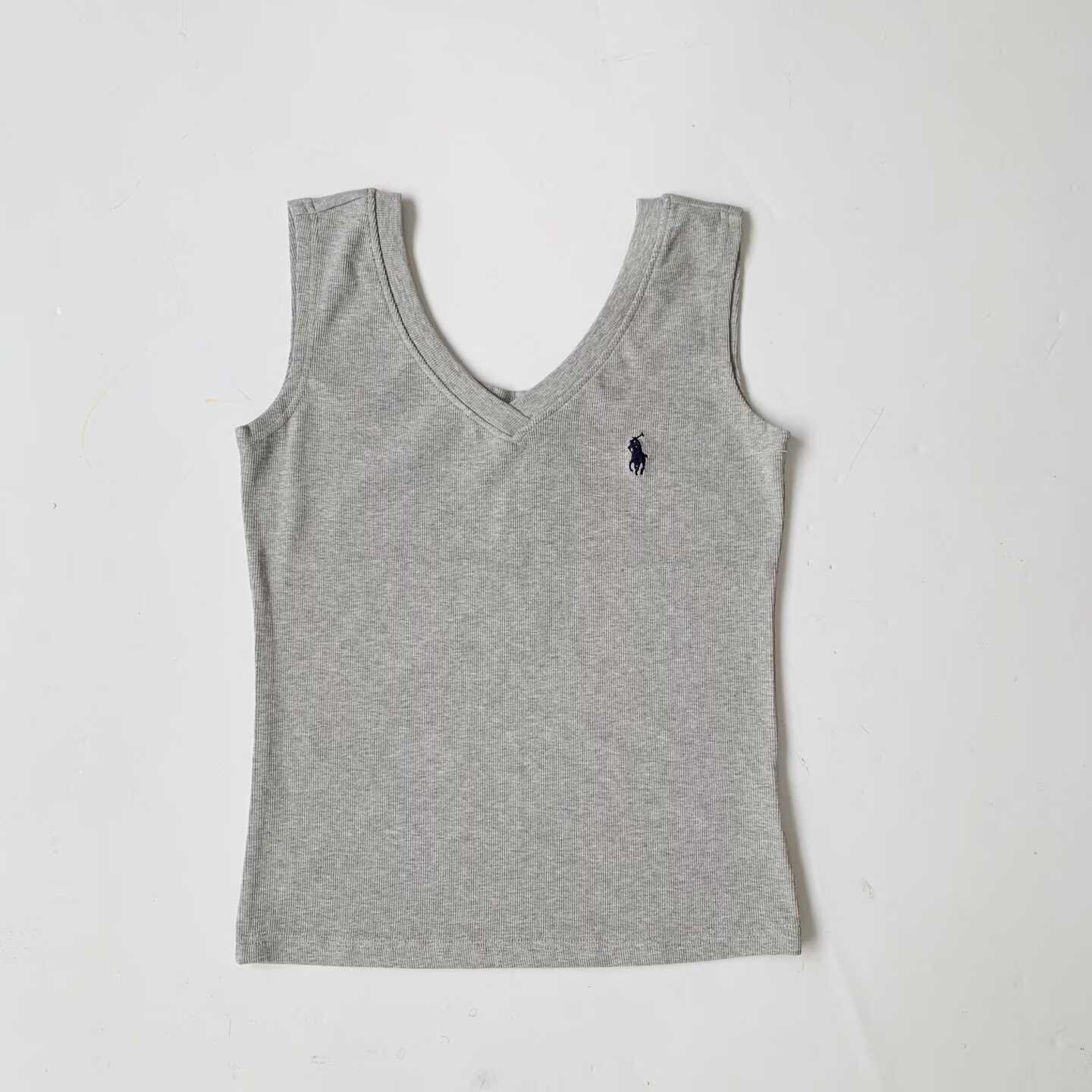 預 RL Polo V領彈性背心Tee [貨號26A1531]