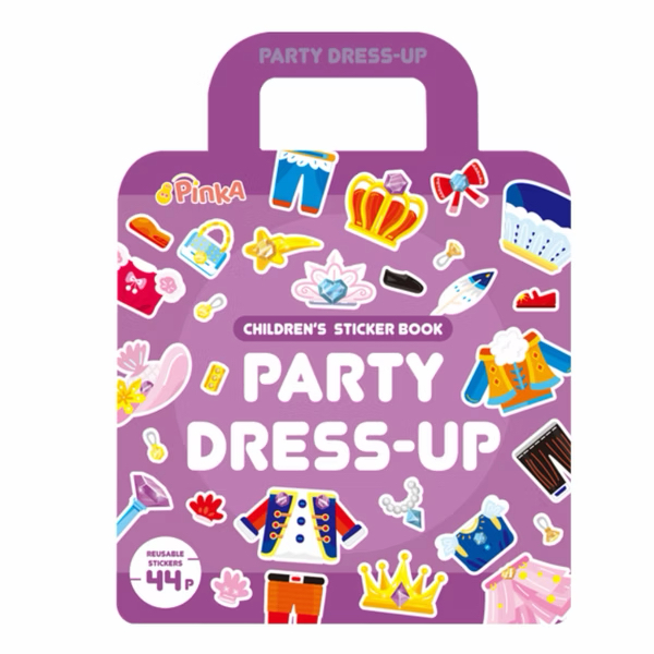 PinkA 果凍貼紙書