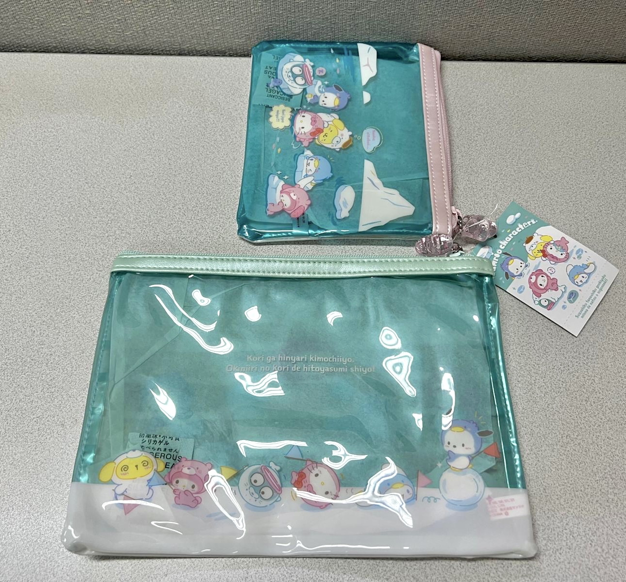 🎌日本直送🎌 Sanrio 多用途防水收納袋 1套2個