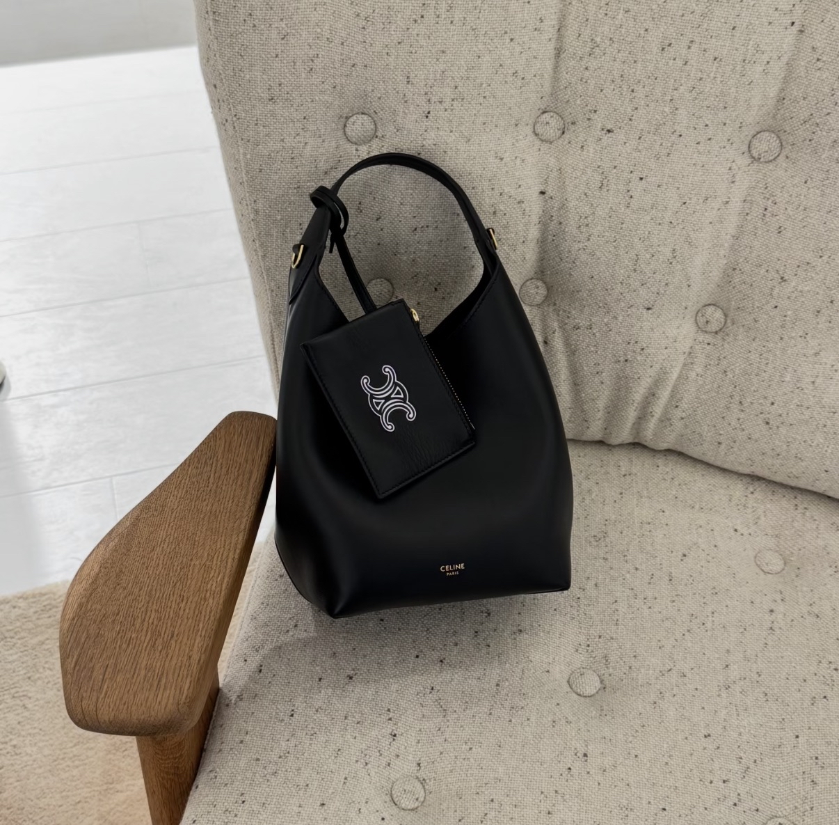 指定貨品優惠✨訂貨📮Celine small hobo  Size 31x18x6cm 跟可調節肩帶