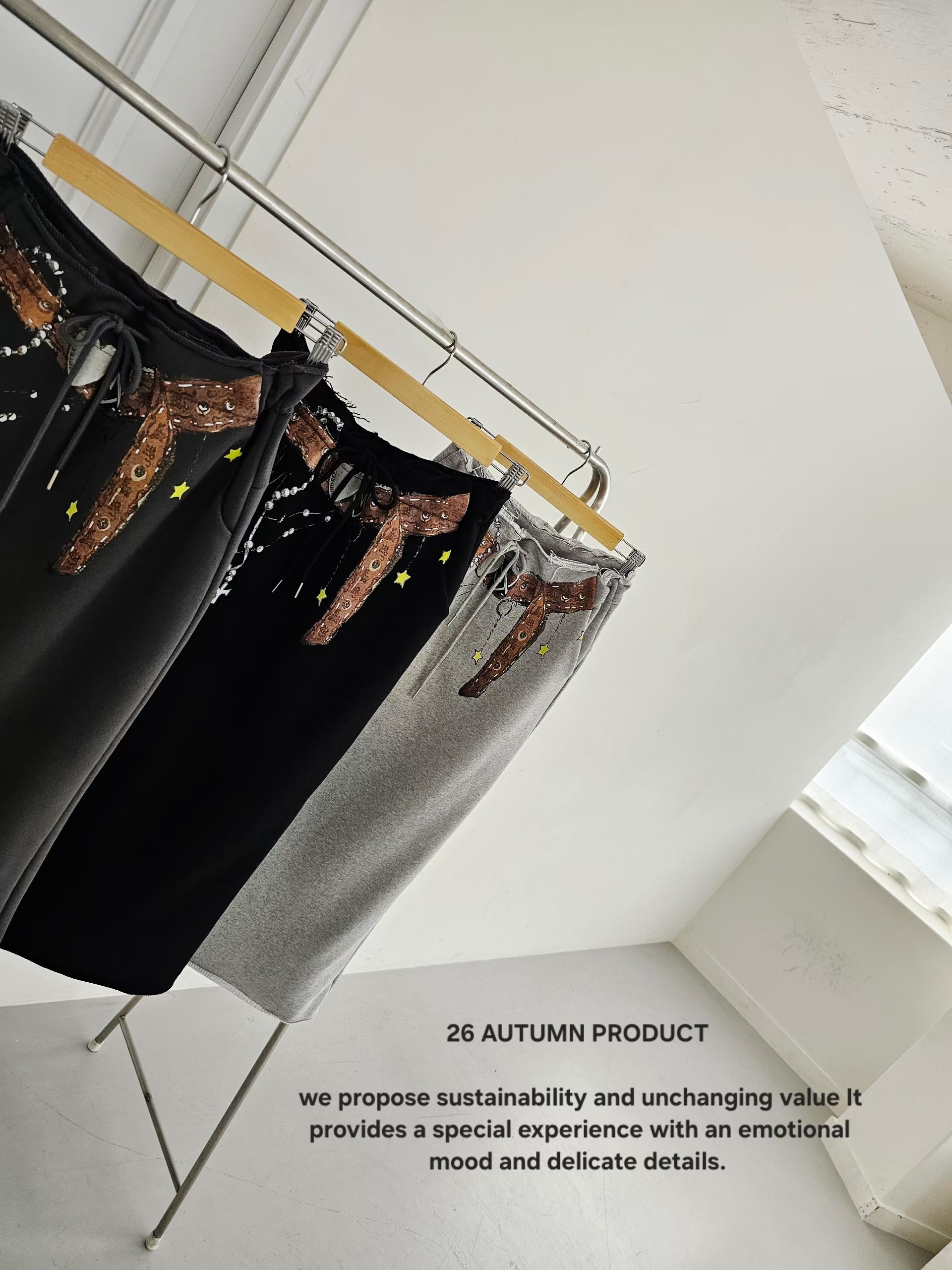 Belt print pencil Sk
