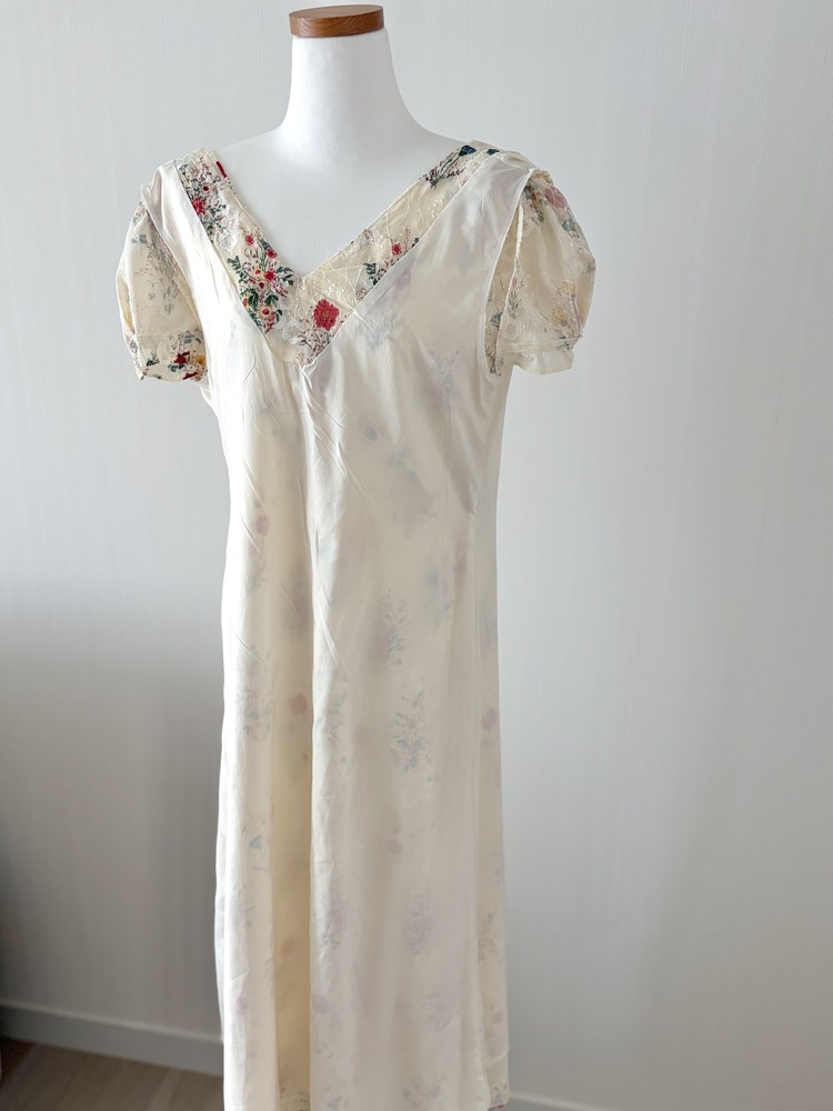 Premium Embroidered Floral Dress