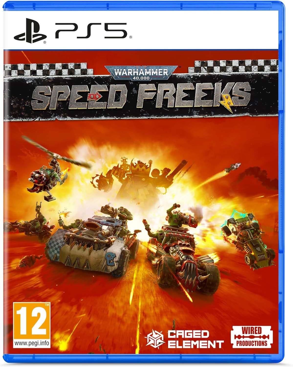 PS5 戰鎚 40K：自由競速 Warhammer 40,000: Speed Freeks 中/英/日文  (英文封面) PS5-2915