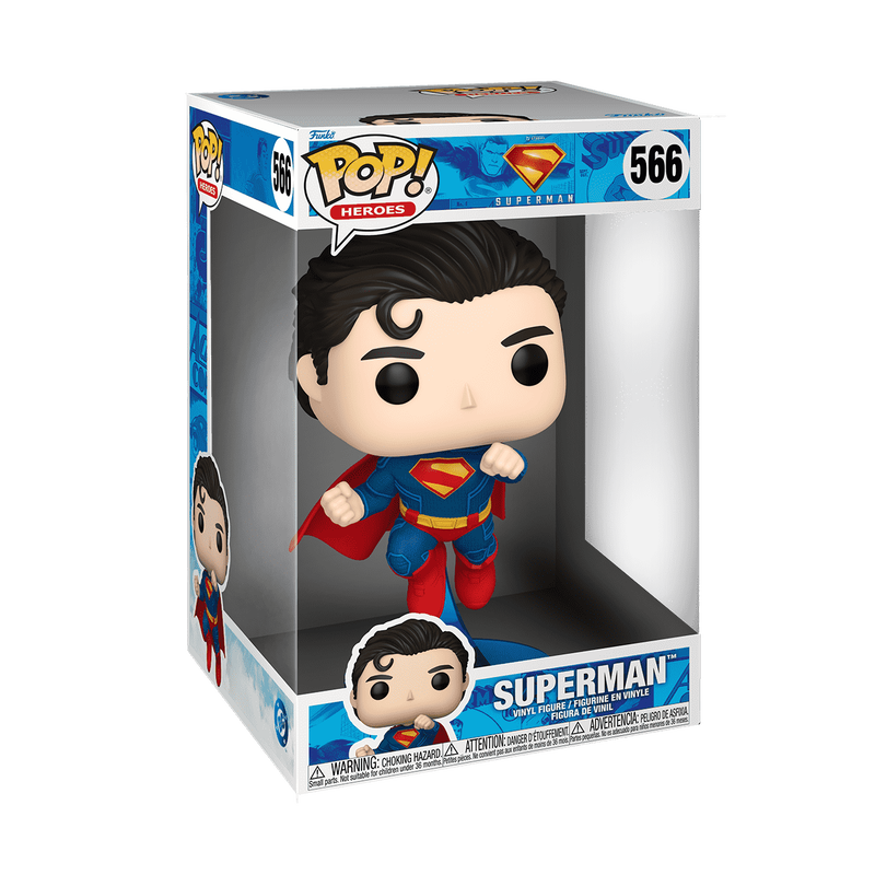 📦訂購 美國代購 Funko POP! DC COMICS Jumbo Superman (2025) Figure 超人 模型