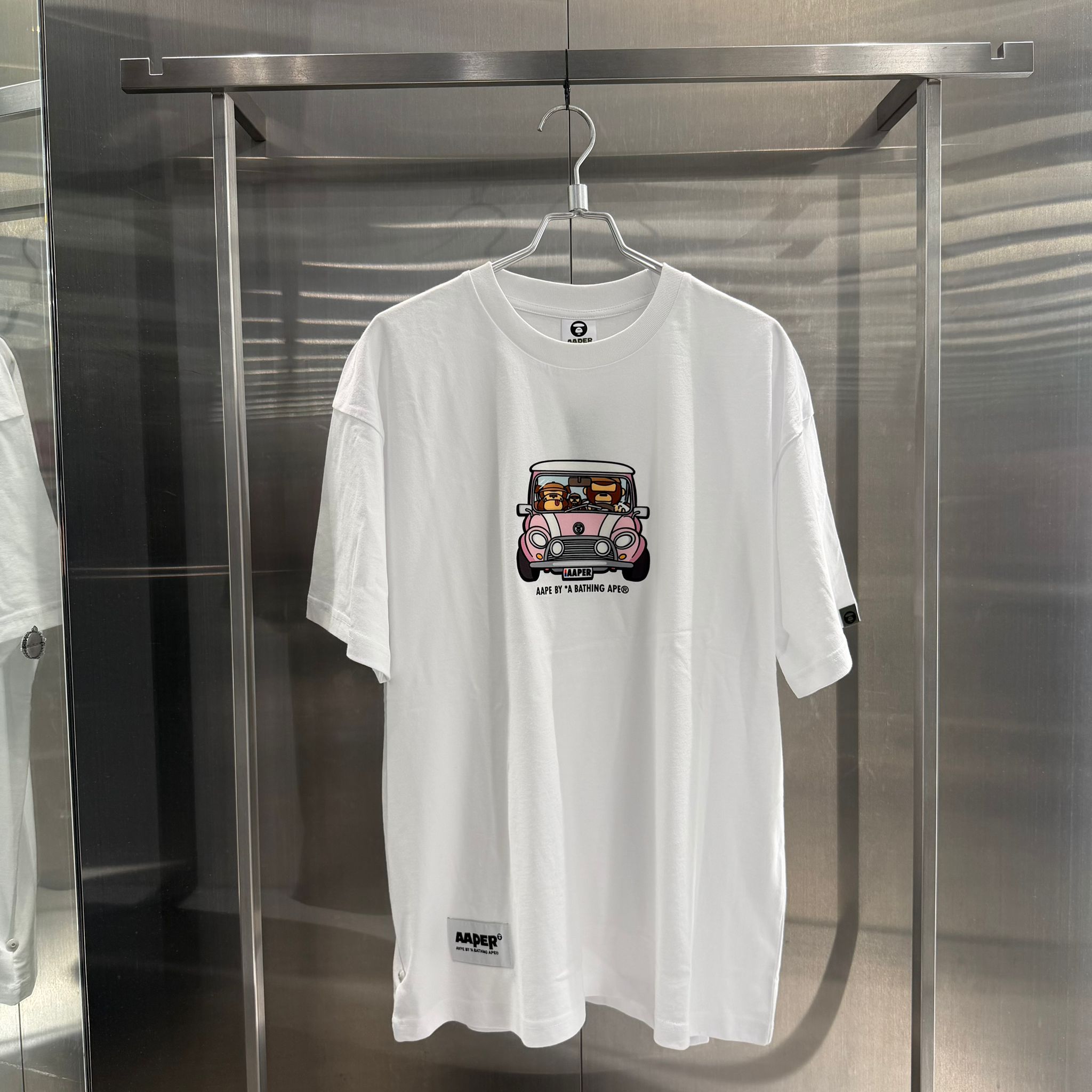 AAPE Relaxed fit AAPER graphic tee (1827) 寬鬆版