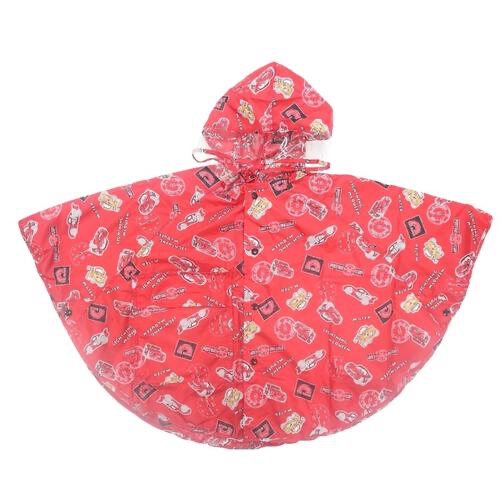 🇯🇵預訂 日本直送🇯🇵反斗車王人物滿印斗篷雨衣雨褸附收納袋