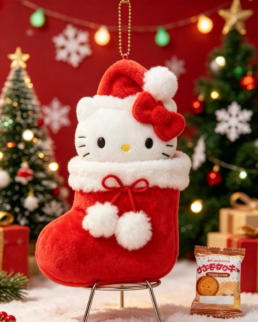 [11月中到貨]  早鳥預訂價Sanrio 聖誕襪掛飾系列