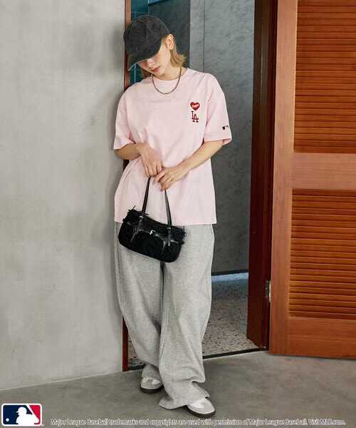 預訂 2026年夏季新品✨MLB愛心logo短袖Tee [貨號26A316]