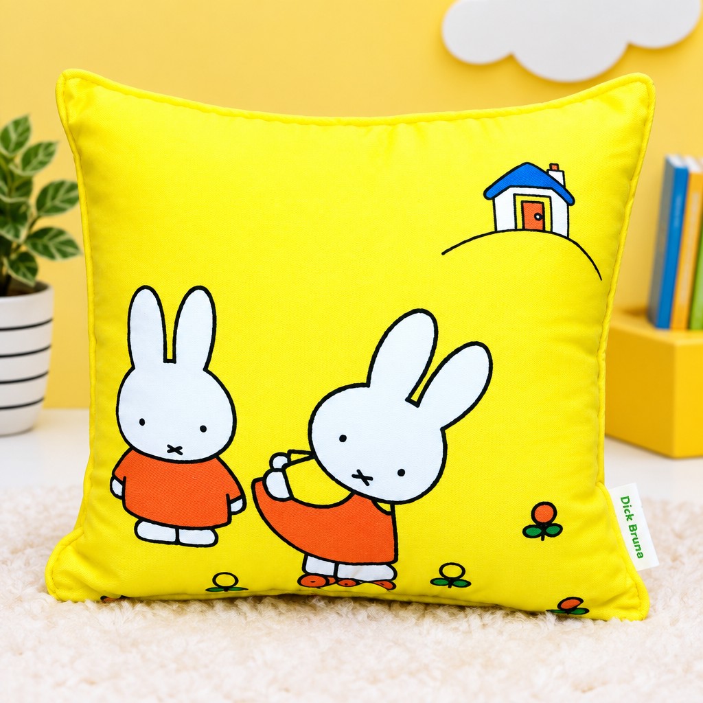 MINI CUSHION MIFFY 黃  (YMD364-Y)