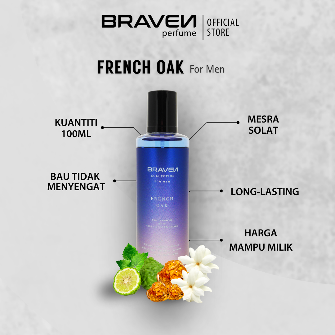 Braven Perfume - French Oak 100ml