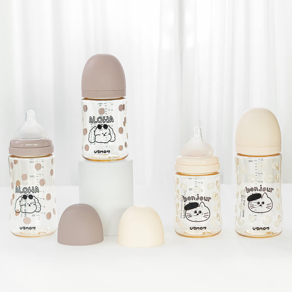 UBMOM 特別版PPSU奶樽-萌遊世界 200ml（配S Size奶嘴0-3個月 ）