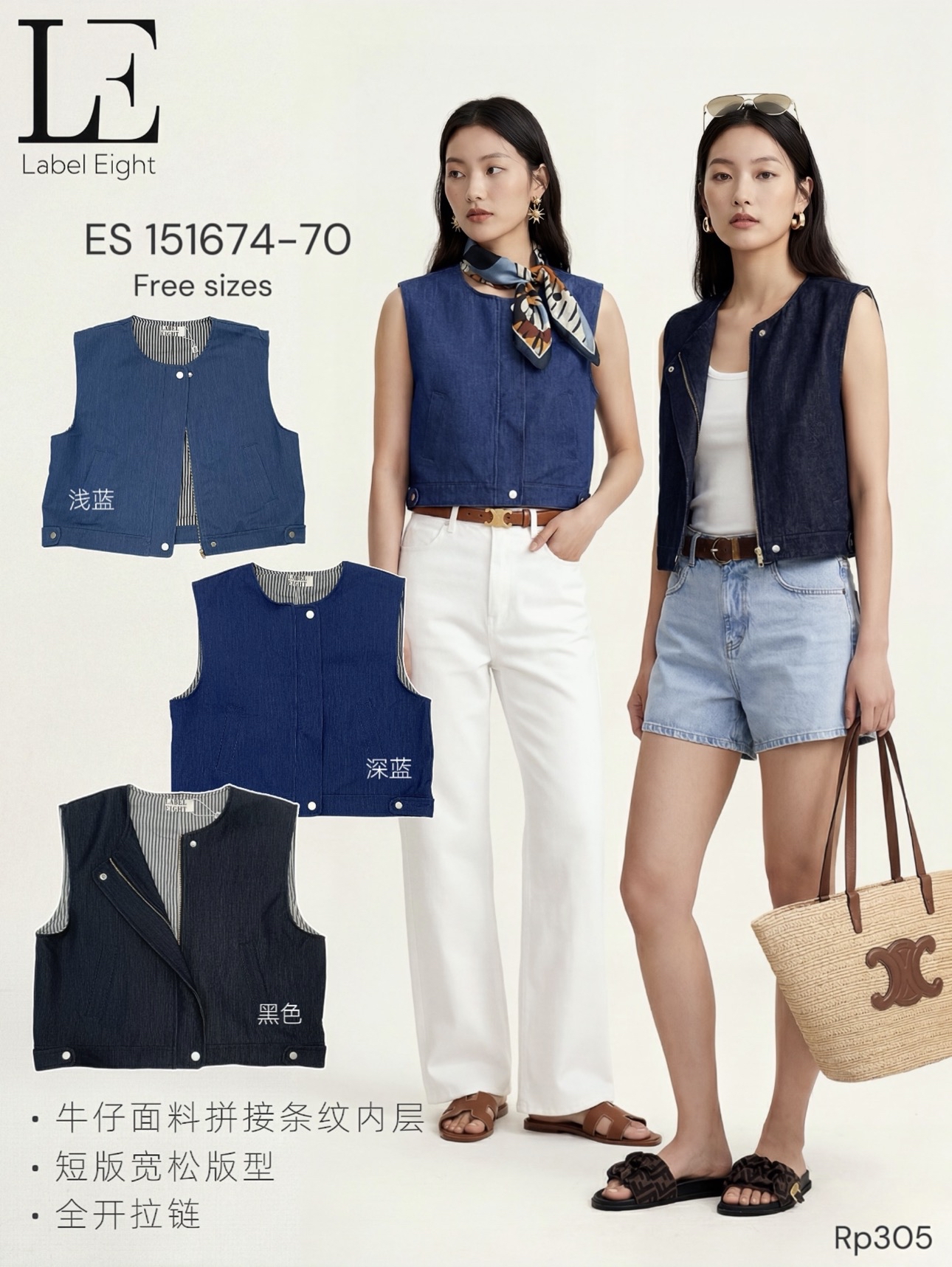 151674 PREMIUM JEANS BLOUSE 