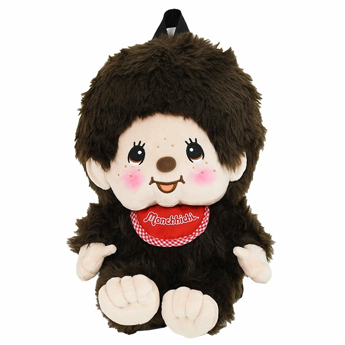 【日本直送】Monchhichi 造型可愛毛毛背囊