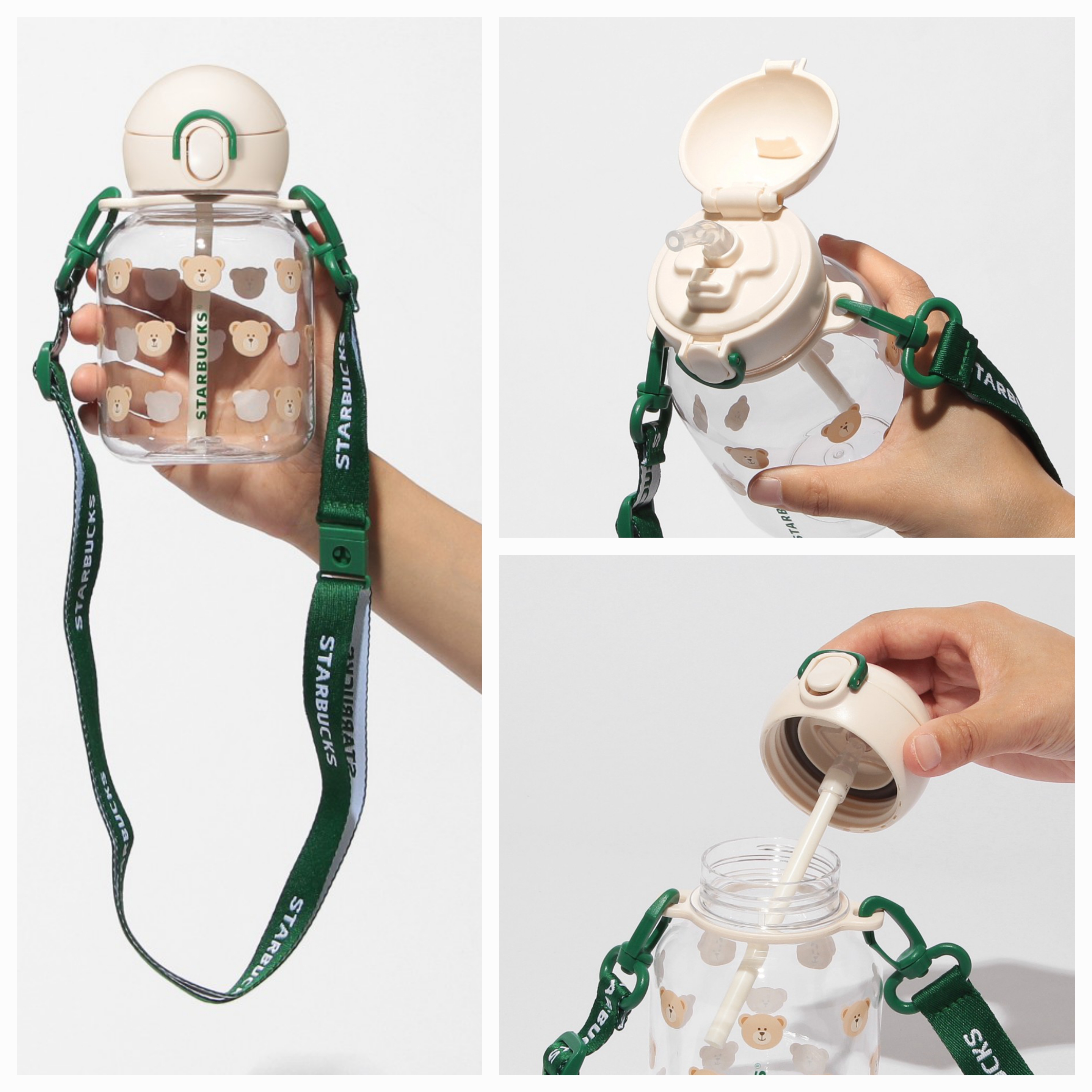 《日本 🇯🇵 STARBUCKS Kids ＆ Family系列》🔸️ 掛繩吸管杯  458ml 