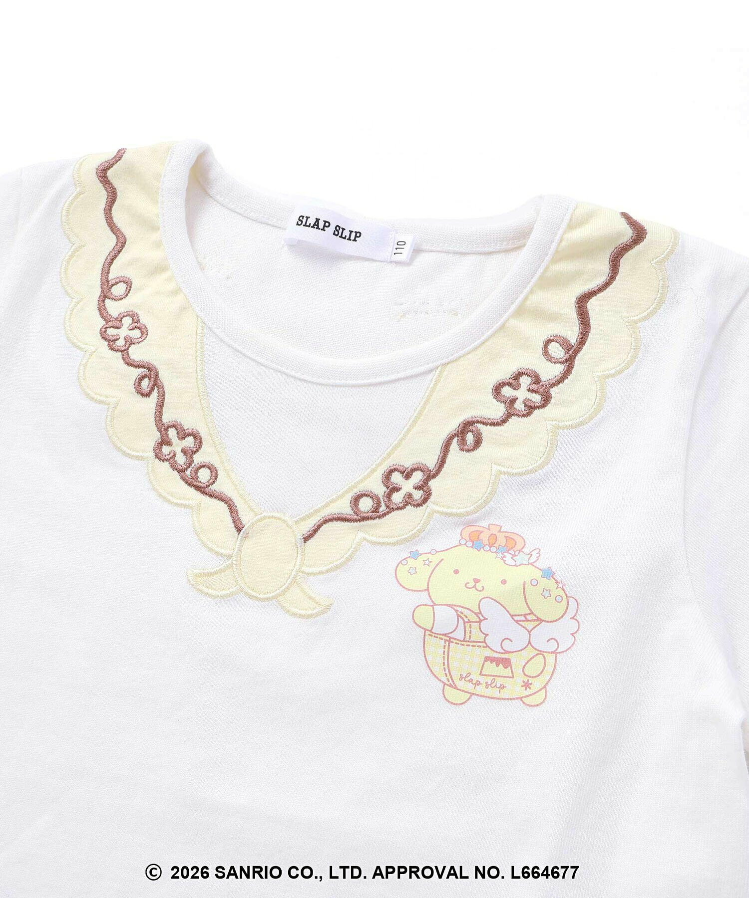 🇯🇵預訂 日本直送🇯🇵Slap Slip x Sanrio系列兩色人物印花立體耳朵刺繡水手領扇形袖上衣