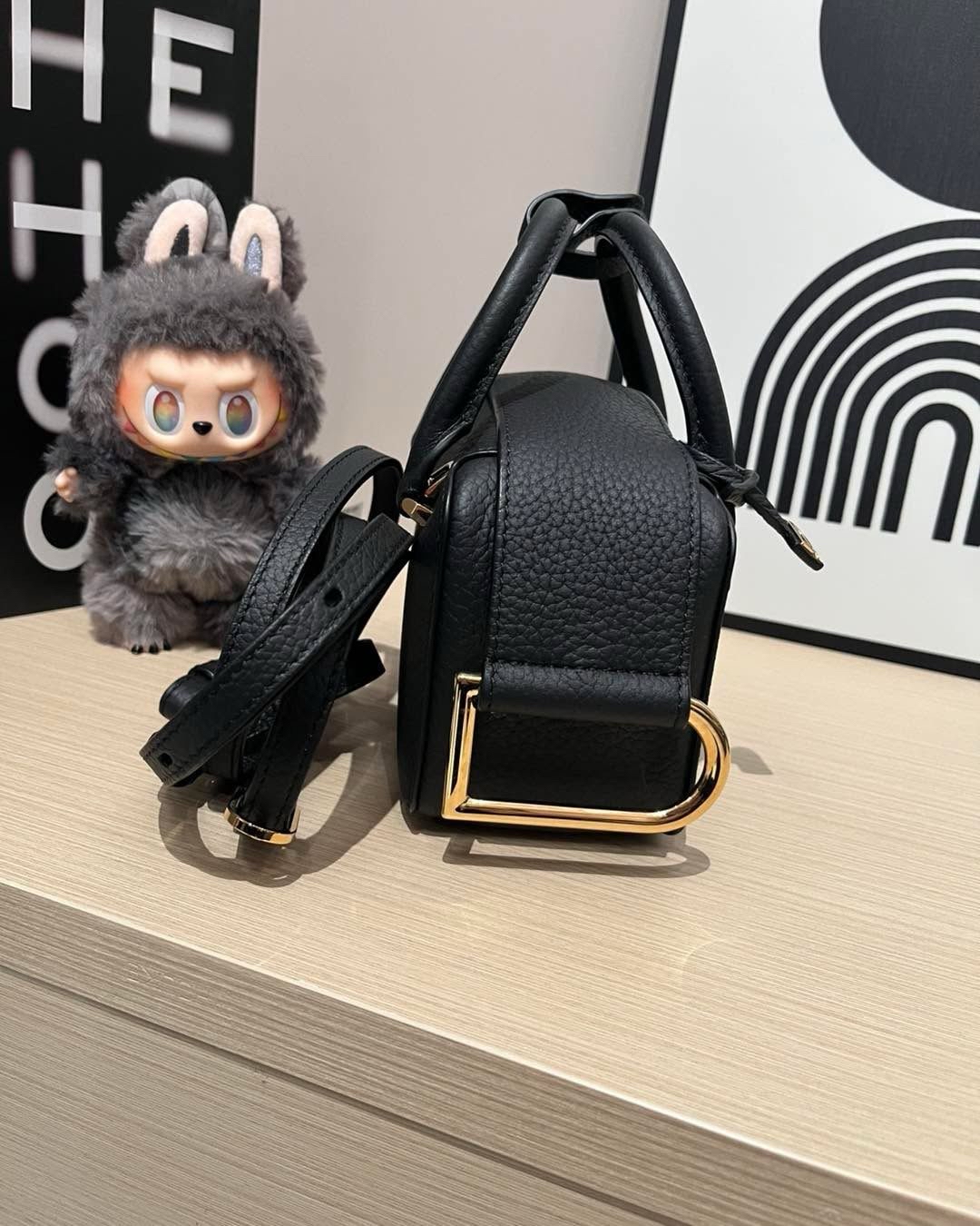 Delvaux cool box nano 黑金 100%Authentic,99%new✅dust bag  