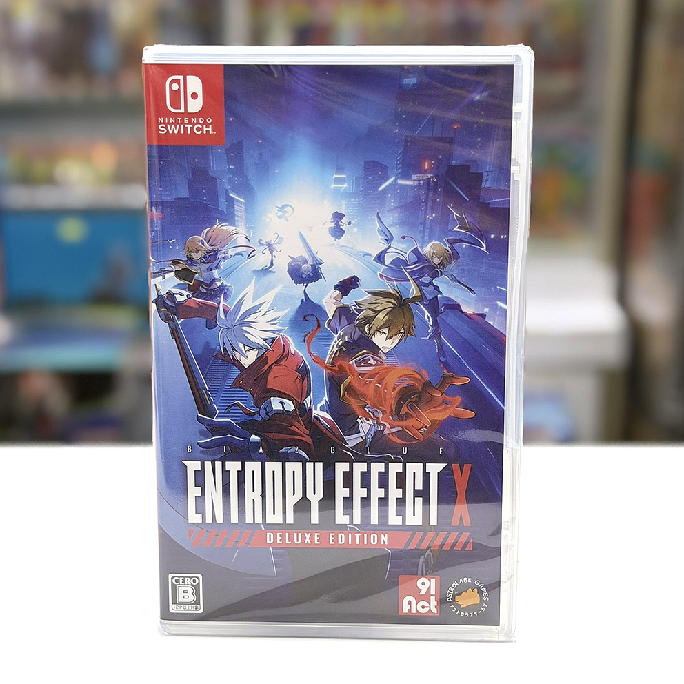 ( 日版) Nintendo Switch BlazBlue Entropy Effect X NS 蒼翼：混沌效應 X (中英日文字幕)