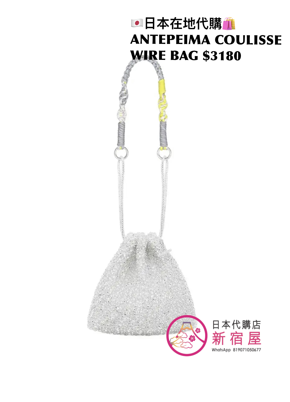ANTEPRIMA COULISSE WIRE BAG