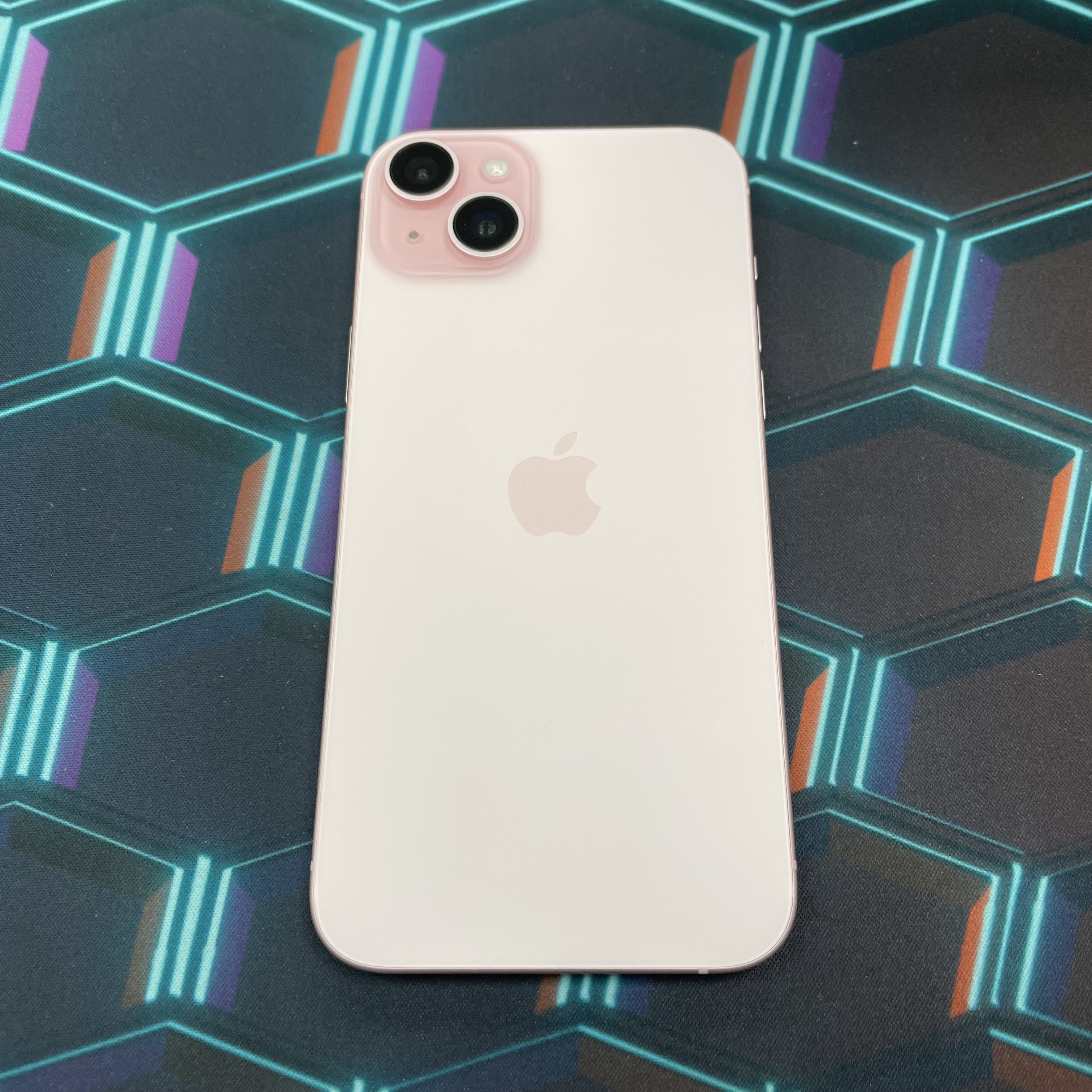 *6091 15 Plus 勁靚機 128GB 電91 粉色 pink