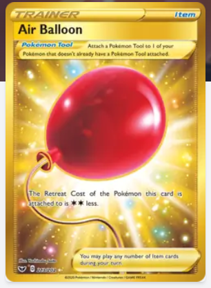   Pokemon TCG Card Game- AIR BALLON