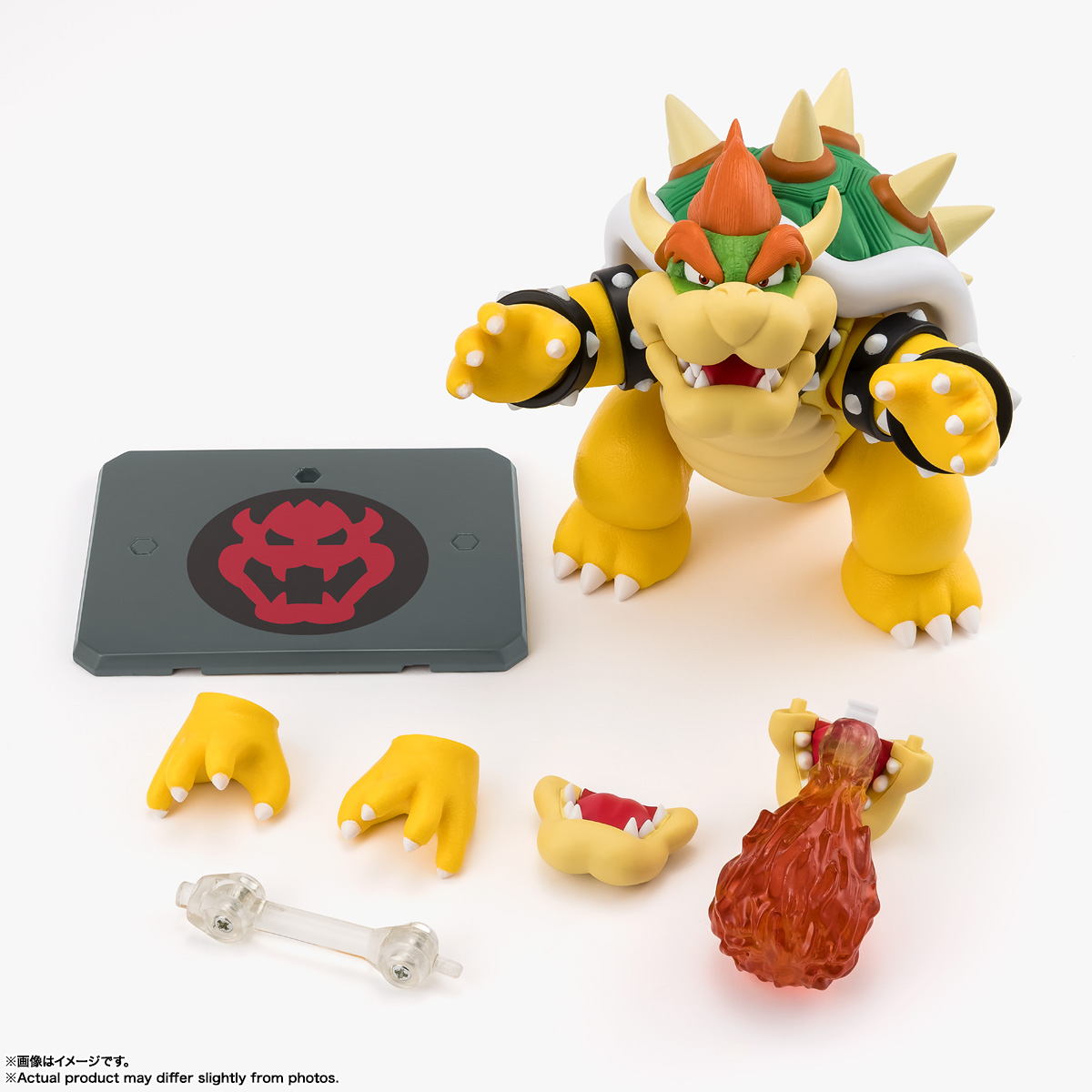S.H.Figuarts 庫巴 孖寶兄弟 可動SHF Bowser Super Mario action figure
