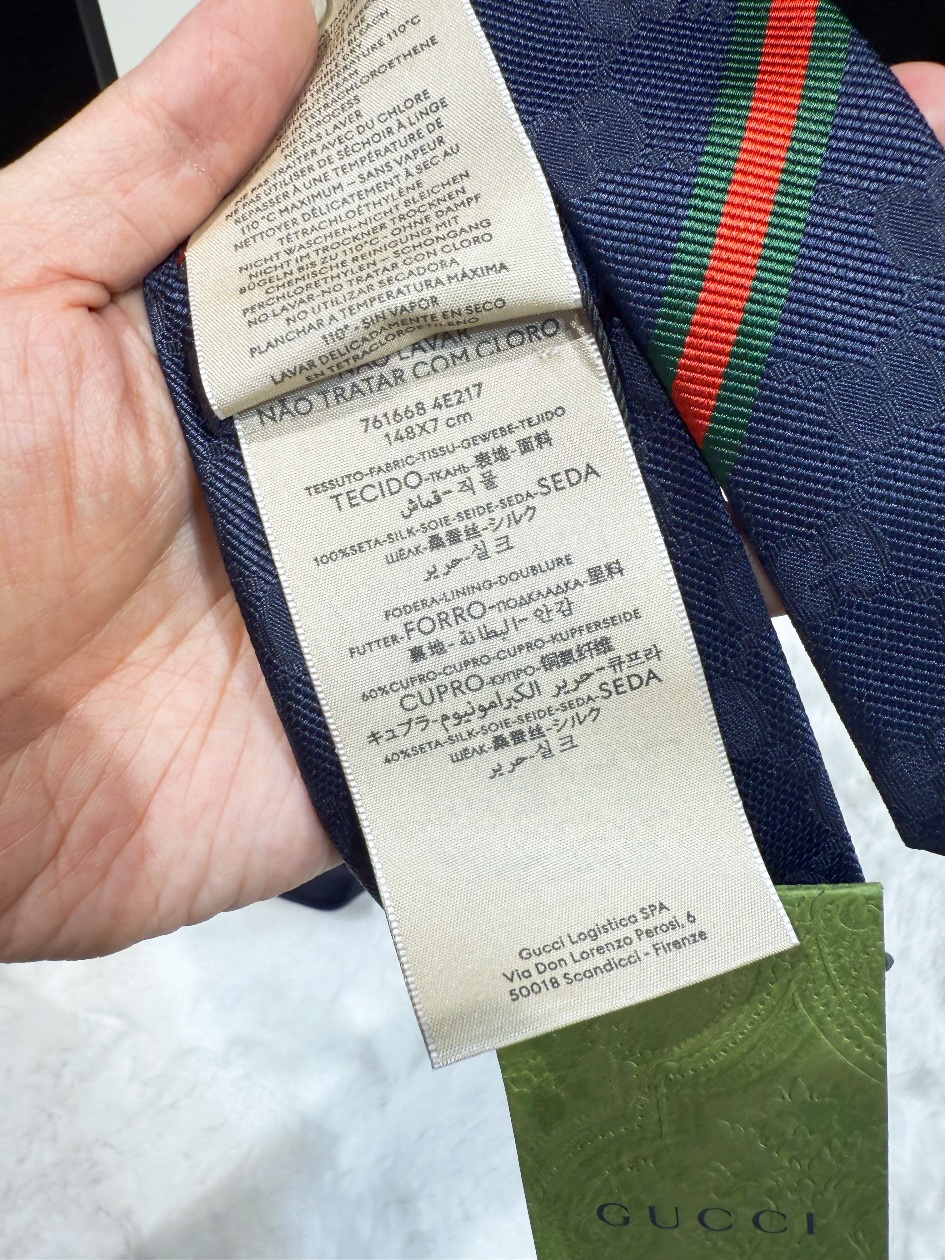 Gucci tie 761668