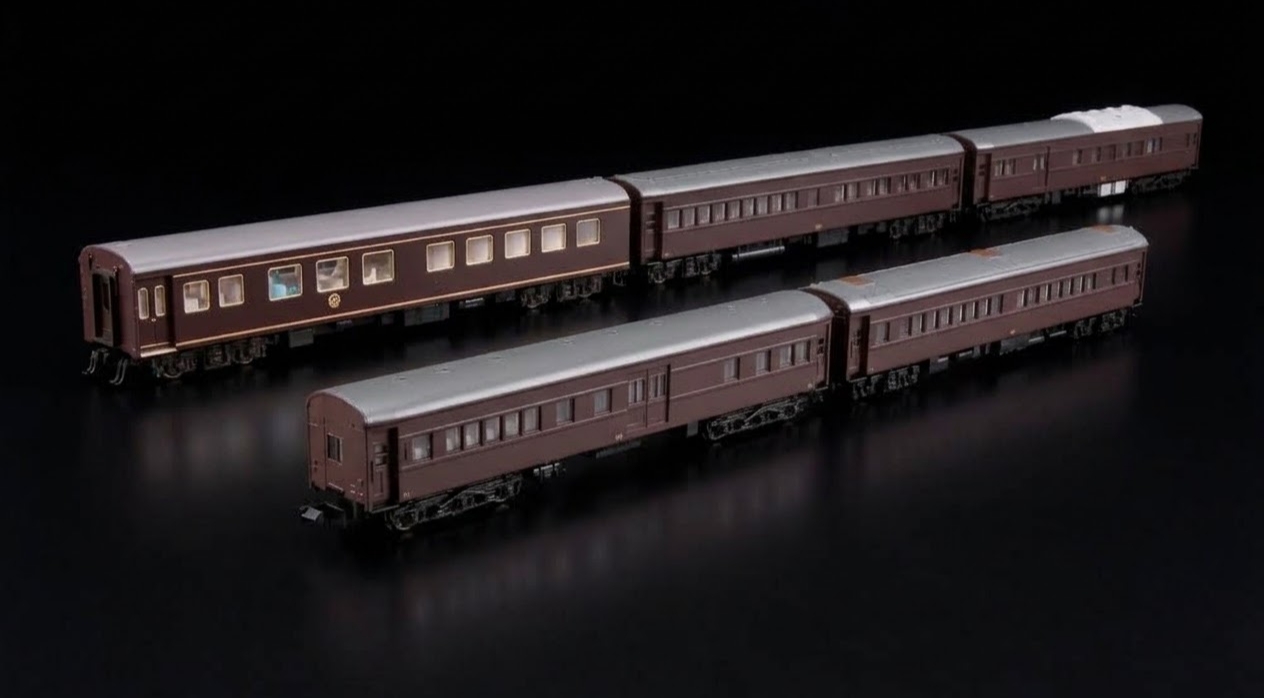 お召列車1号編成 Kato N比例鐵道模型