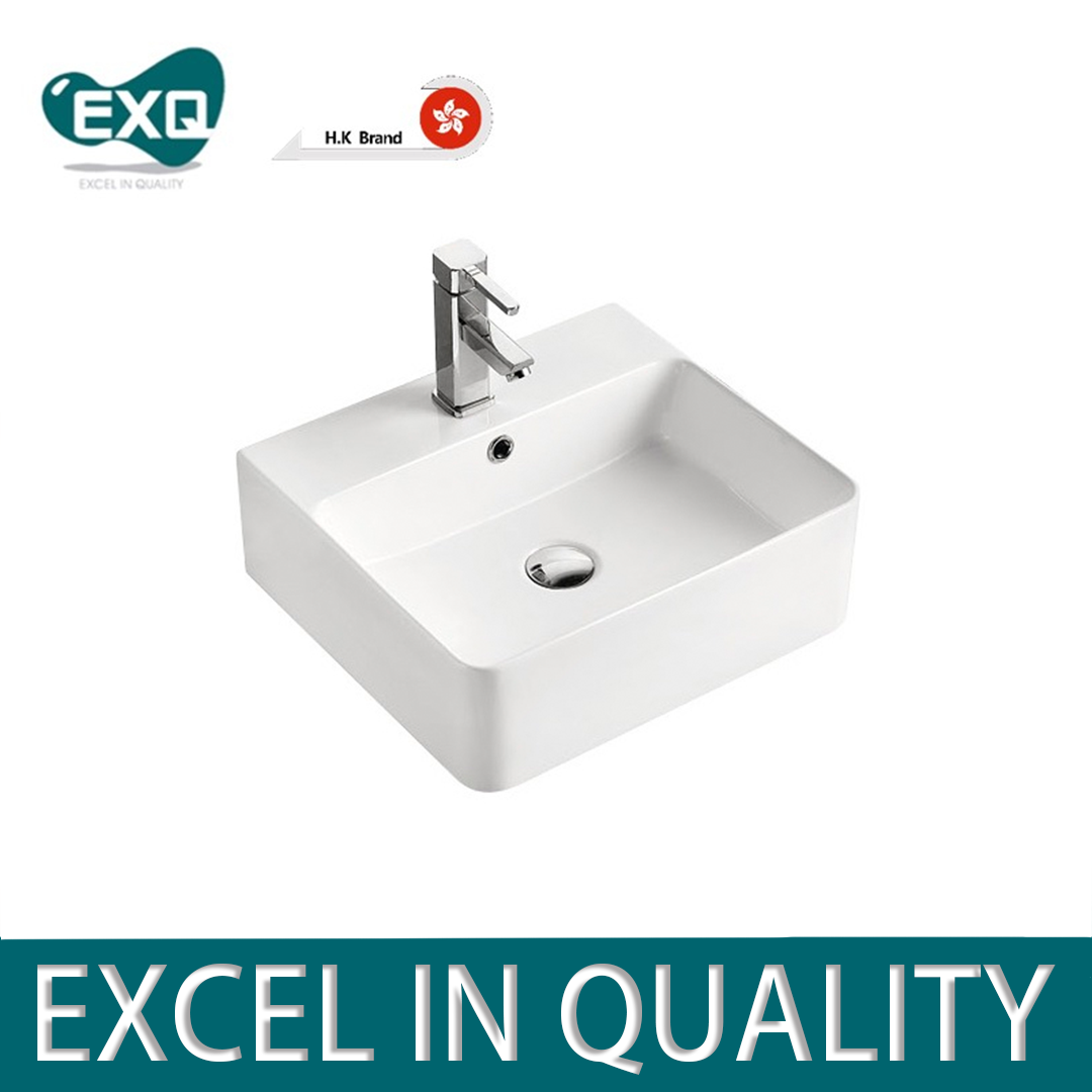 EXQ EB3338 白色台上盆