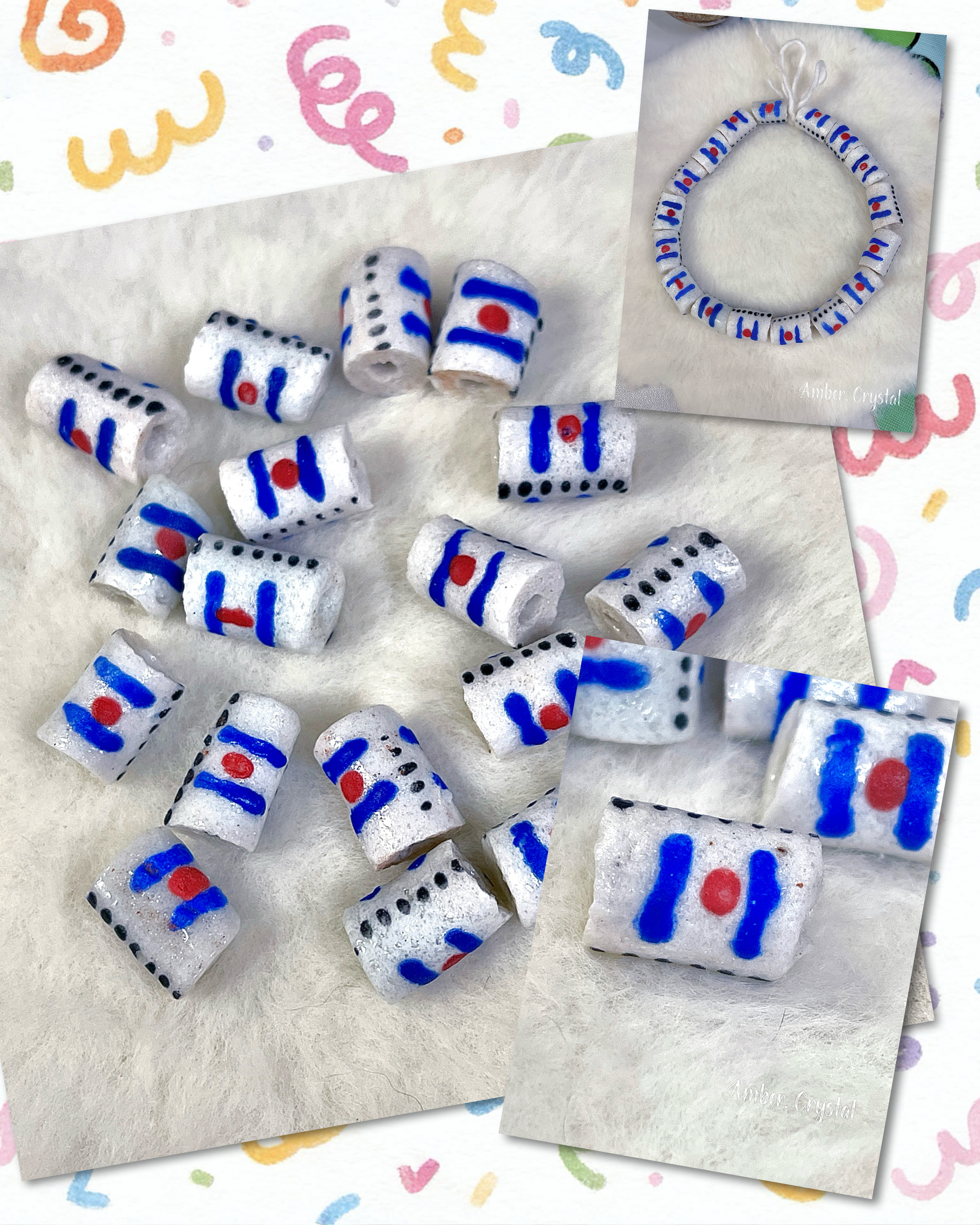 非洲貿易珠古法手繪琉璃 Africa Trade Beads