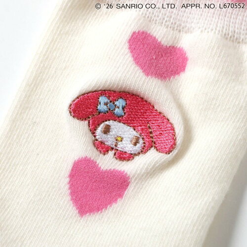 🆕【⭐訂購⭐】🇯🇵日本直送 🌀#Sanrio  荷葉綑邊 刺繡短襪［3款選］ 🌀[ELHA-0079][260921]