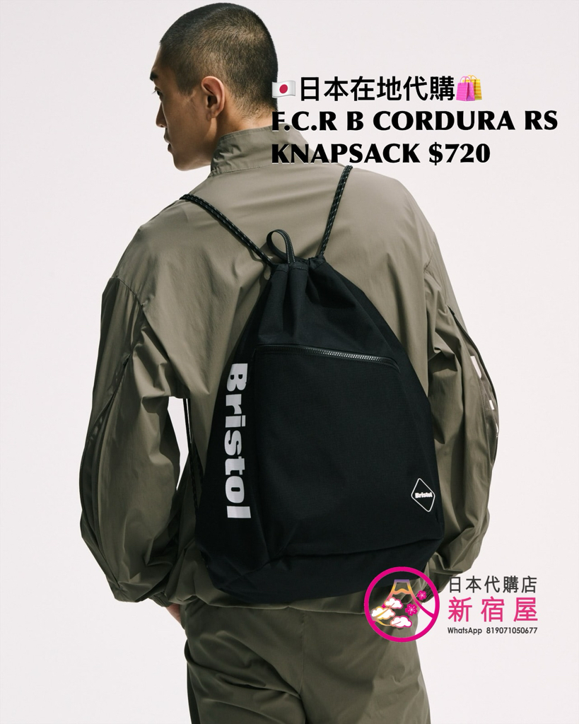 .C.REAL BRISTOL RIPSTOP DUFFLE BAG/ MINI DUFFLE BAG/ GADGET BAG/ KNAPSACK