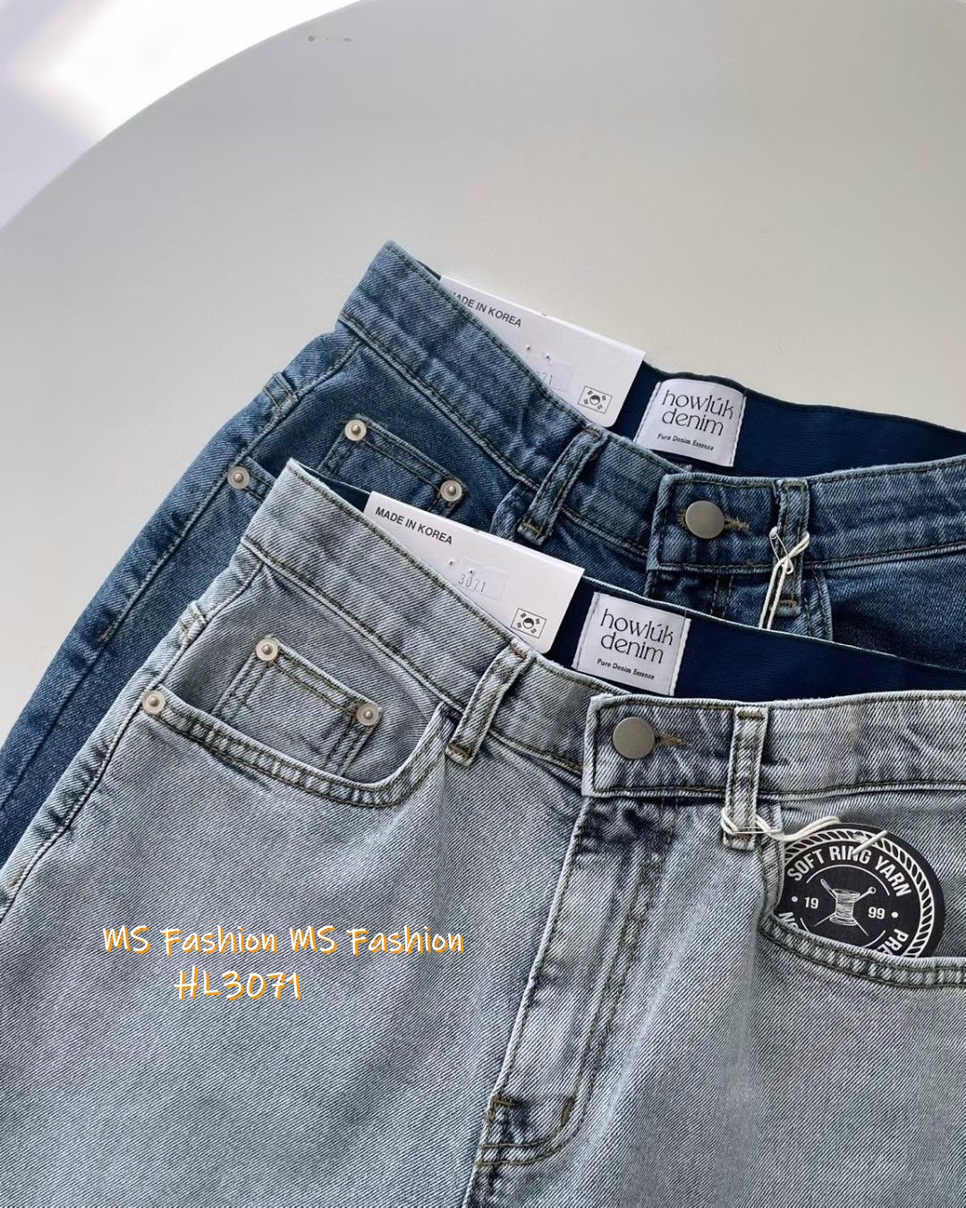 HL3071 韓國🌼Howluk五分長短牛