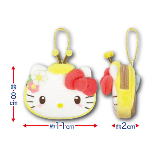 🎀【預訂】 Sanrio 春天小動物造型小包 - Kuromi Bee