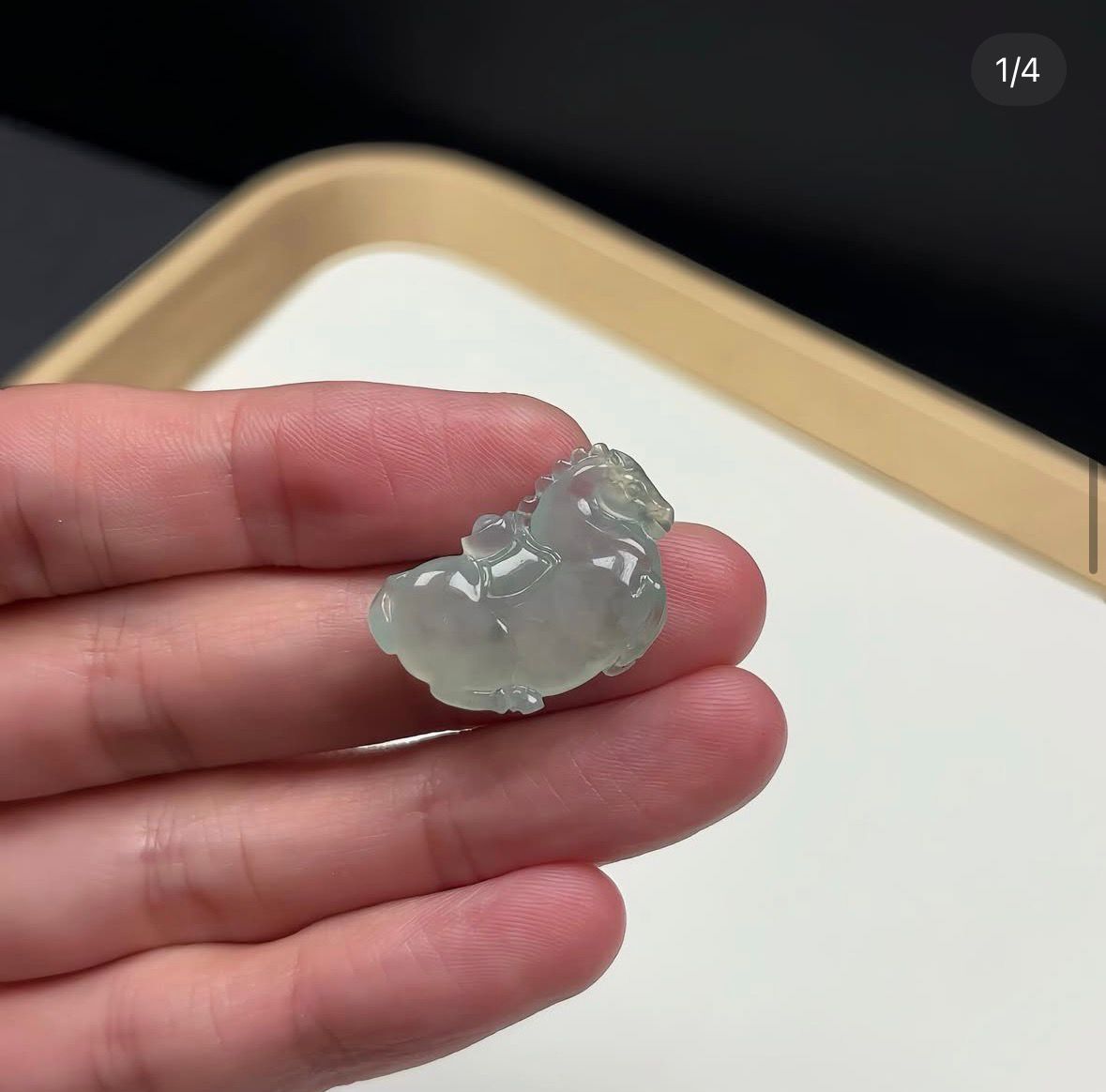 冰飄花翡翠唐馬