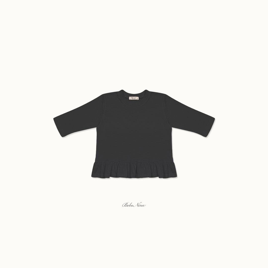 Bebenine Basic Ruffle Tee