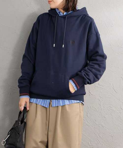 預訂 Fred Perry 麥穗連帽毛圈衛衣 [貨號26A771]