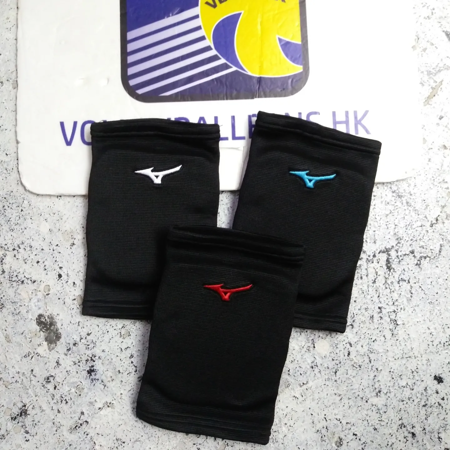 Mizuno knee pads black on sale