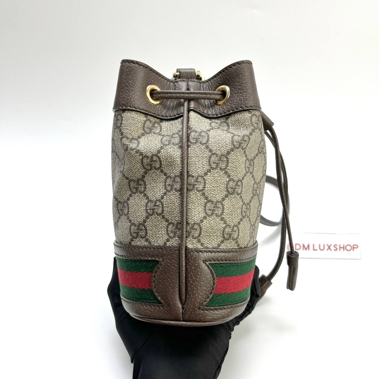 Gucci GG Ophidia Mini Bucket Bag GHW