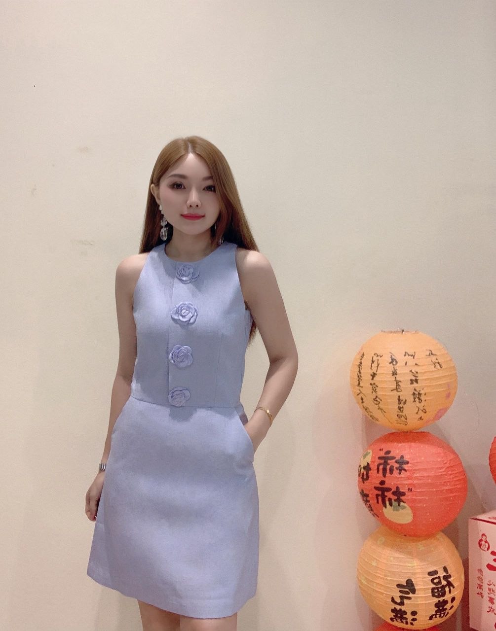 Cut in连身裙 2089