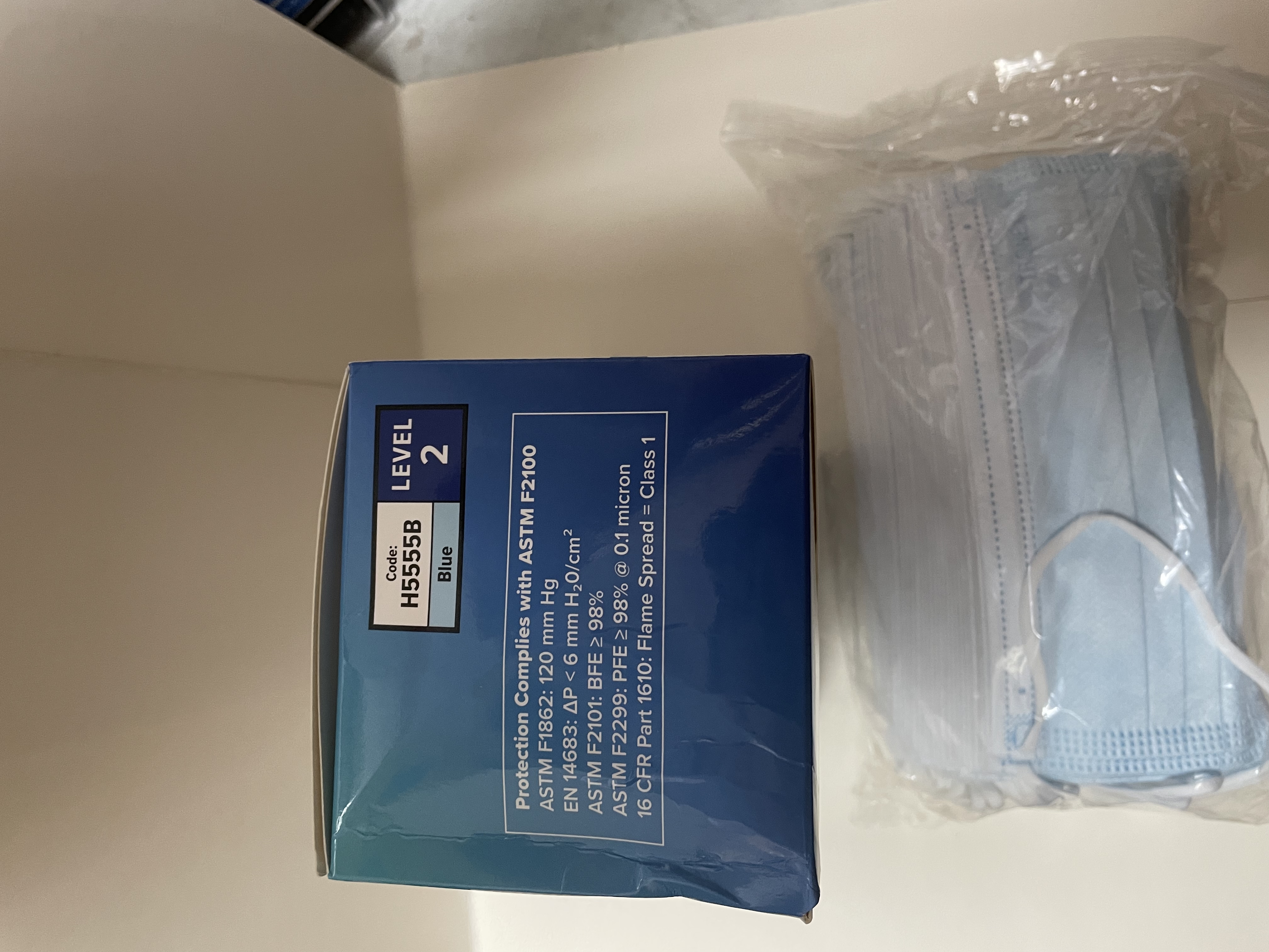 Tronex Medical Face Mask ASTM F2100-25 Level 2
