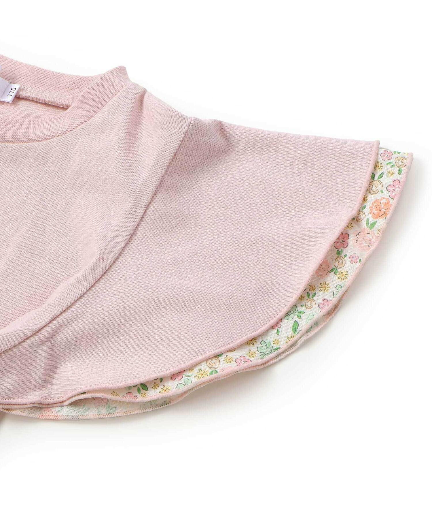 🆕【⭐訂購⭐】🌀 🇯🇵 日本直送 碎花兔仔圖案 飄逸雙層蝴蝶袖 上衣［2款選］🌀[ELDA-0149][260516]