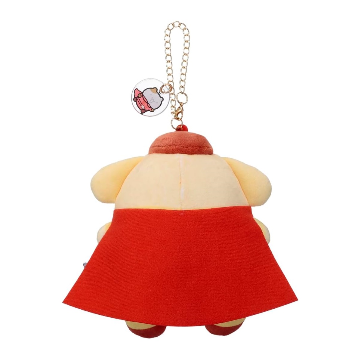 現貨｜Sanrio Pompompurin 布甸狗 30週年 超人造型 日版 Mocchi-Mocchi- 毛公仔 吊飾 掛件 (177651)
