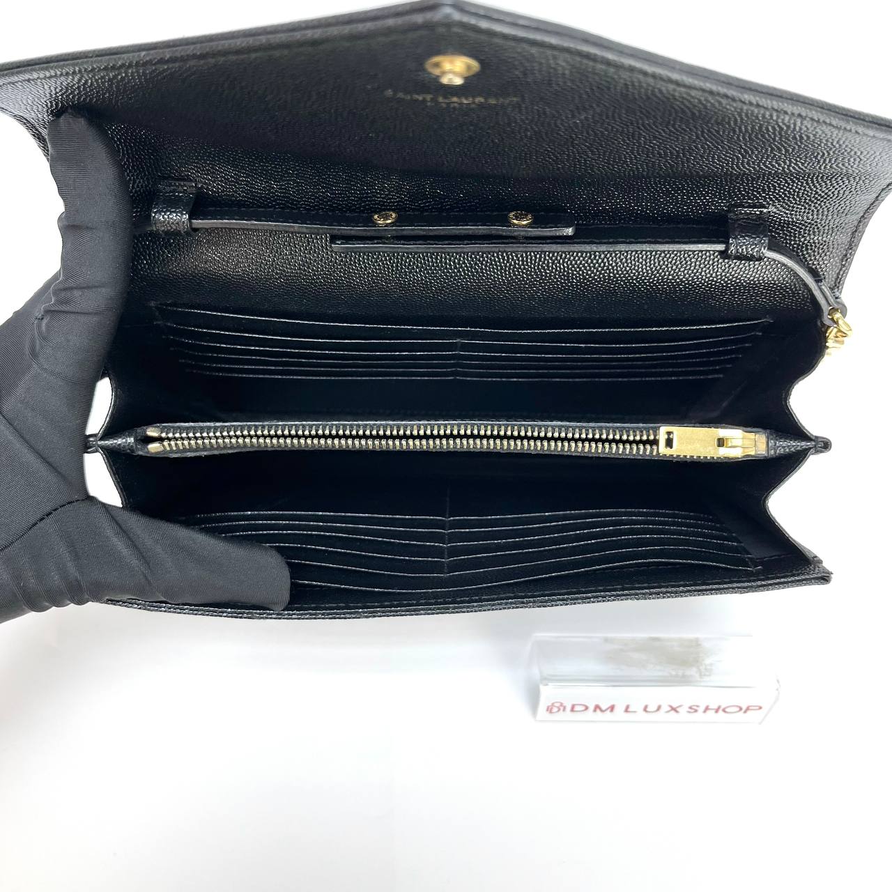 YSL Black Envelope WOC GHW