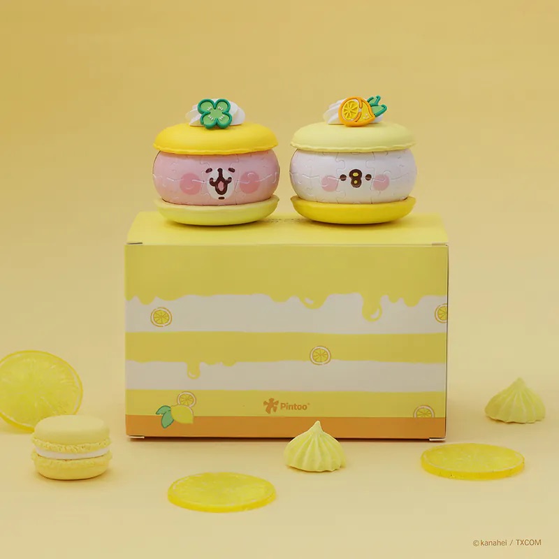 📦訂購 台灣代購 卡娜赫拉的小動物系列 P助與粉紅兔兔 84片 拼圖 蜂蜜檸檬馬卡龍