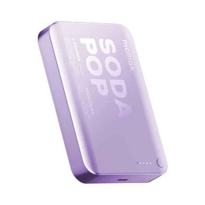 Momax 1-Power Pass 10000mAh 磁吸流動電源 (CCC 認證)
