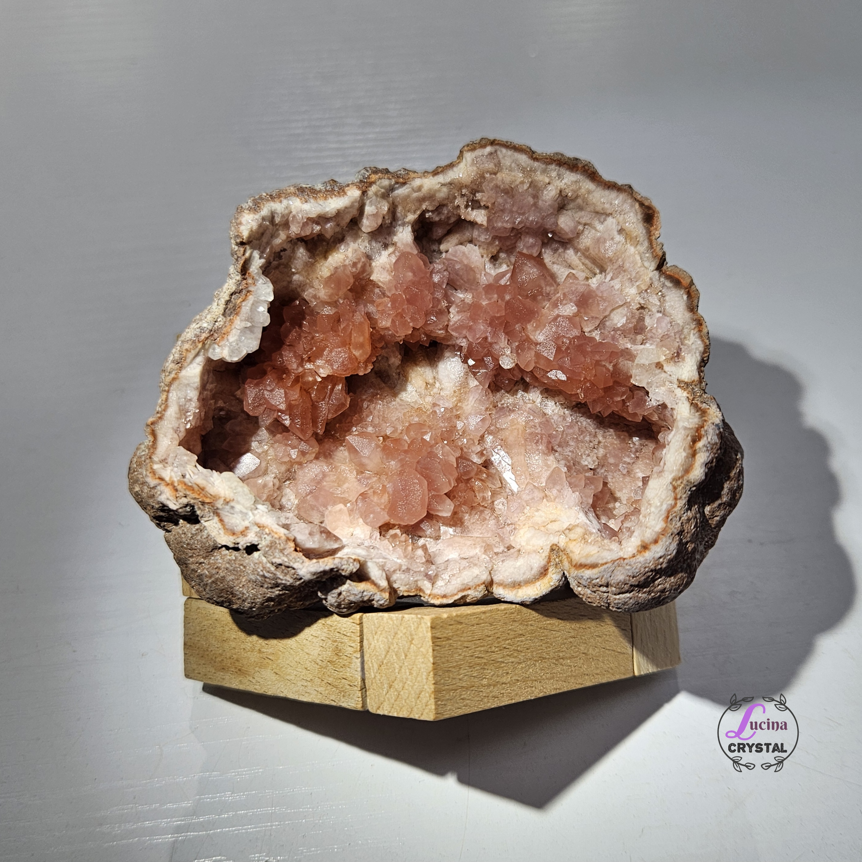 (Co#LC8552) 粉紅紫晶洞/𝘗𝘪𝘯𝘬 𝘈𝘮𝘦𝘵𝘩𝘺𝘴𝘵
