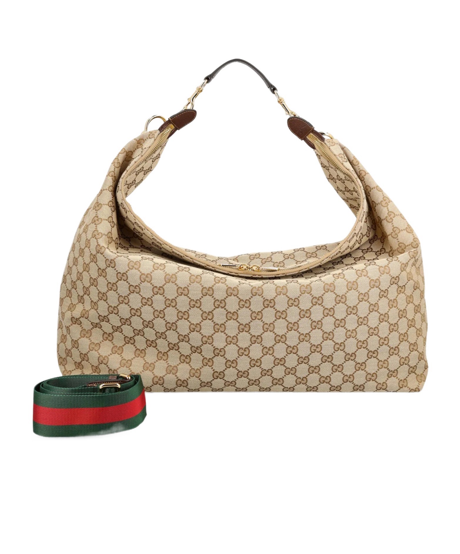 Gucci 男女同款 Brera 大号斜挎包均码码大号、45cm*19.8cm*38cm