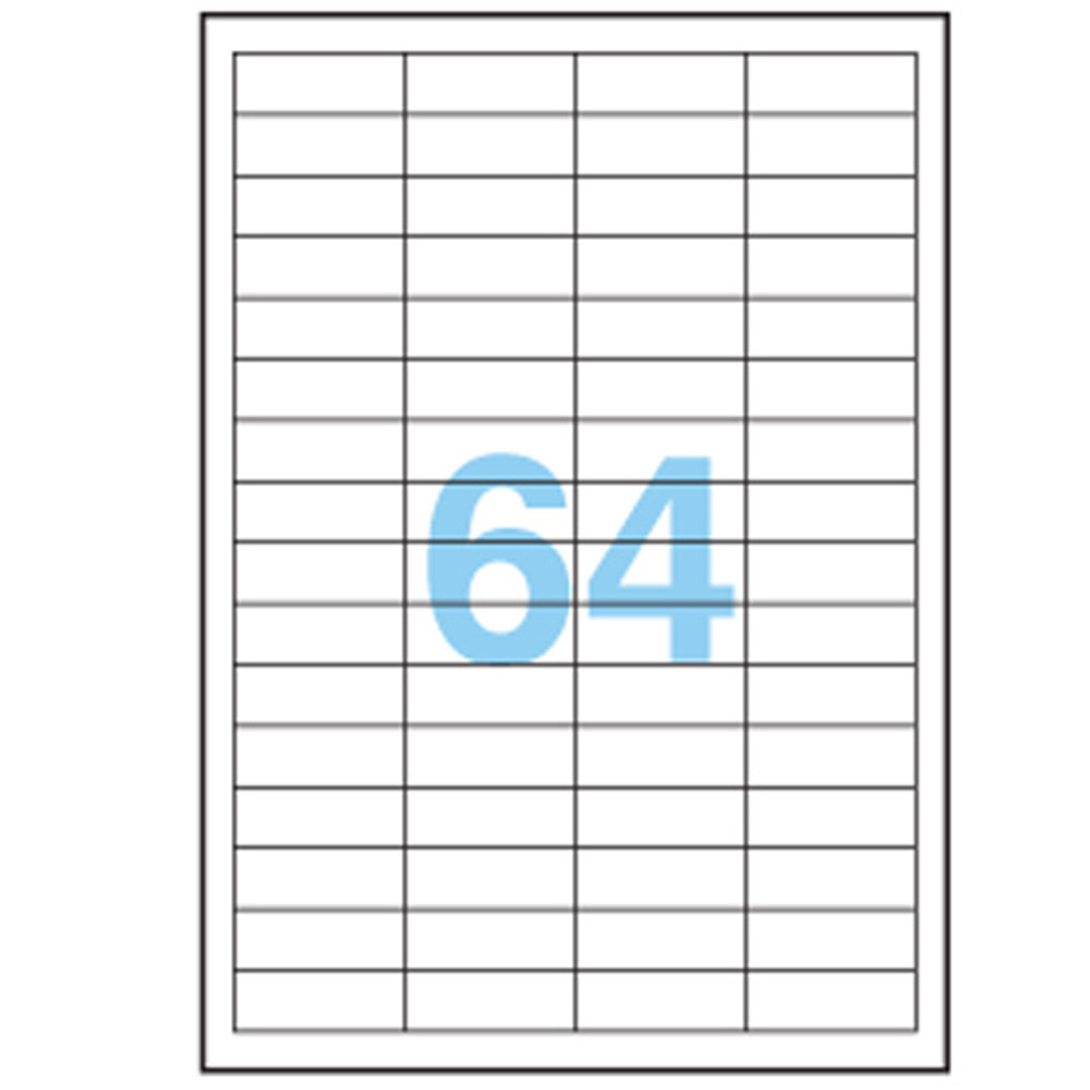 A3667 : ANEOS A4 FSC Multipurpose Label 48.5 x 16.9 mm