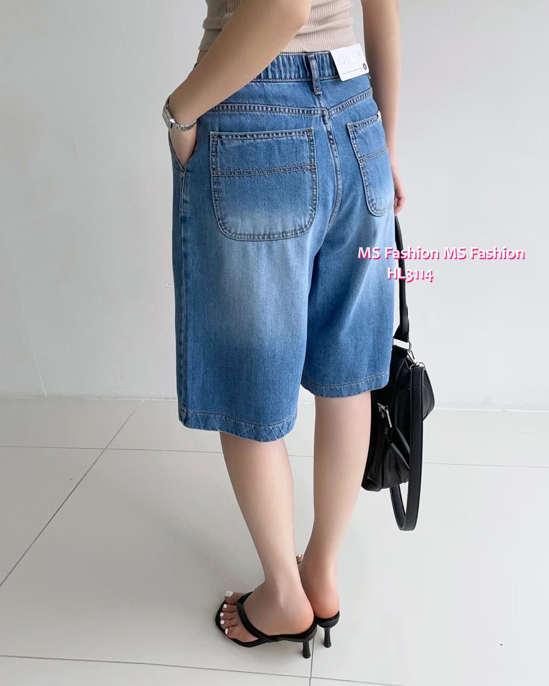 HL3114 韓國👖Howluk單摺短牛